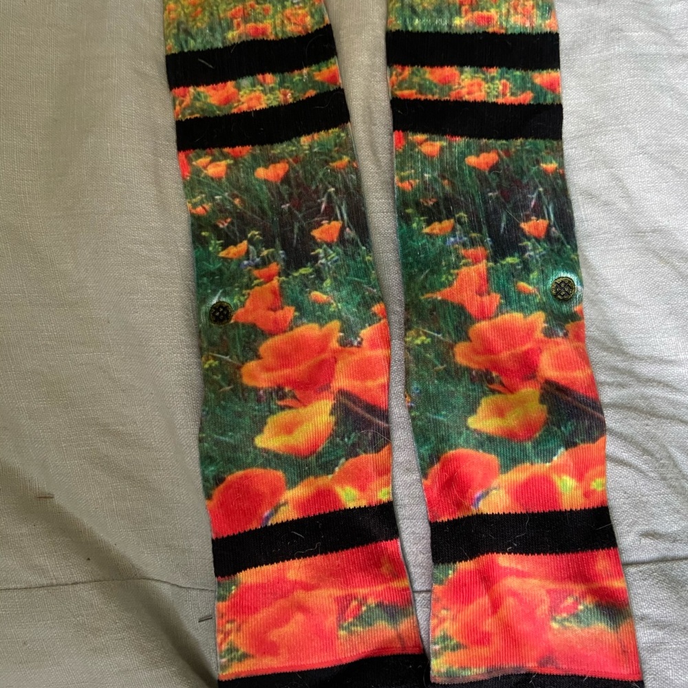 California Poppy Stance Socks